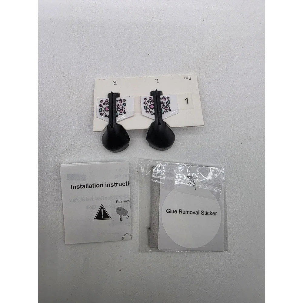 Airpod Pro 2/Pro - Colorful Cheetah Print Art Skins - New In Box